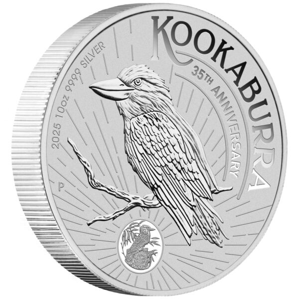 Australian Kookaburra 35th Anniversary 2025 10oz Silver Bullion Coin