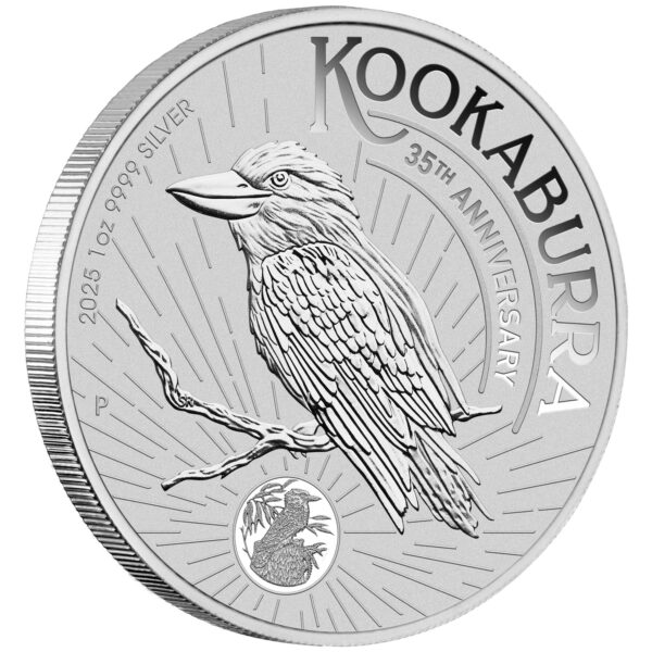 Australian Kookaburra 35th Anniversary 2025 1oz Silver Bullion Coin