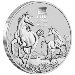 2026 Year of the Horse 1oz Silver Bullion Coin